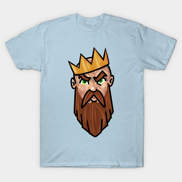 The Bear King T-Shirt by Roamingcub